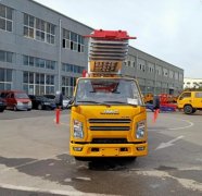 云梯车-鹿鸣机械设备厂家-汽车云梯32米高空搬运