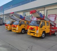 198彩江铃顺达高空作业云梯车-高空作业云梯车