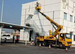 高空作业平台-山东鹿鸣机械设备-28米高空作业平